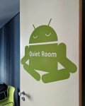 Google Quiet Room Android Sign