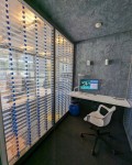 Google Office With Bubble Wrap Tube Walls
