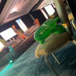 Mock Alligators At SEO Conference