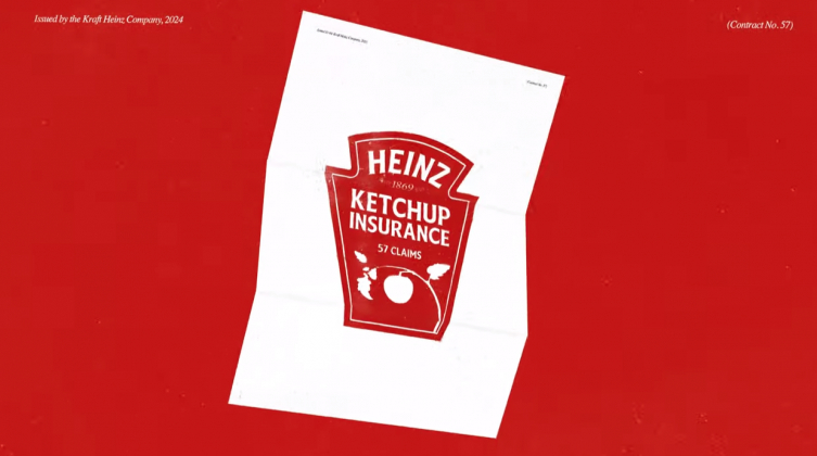 Пятно на диване превращается в спа: Heinz предлагает страховку от кетчупа