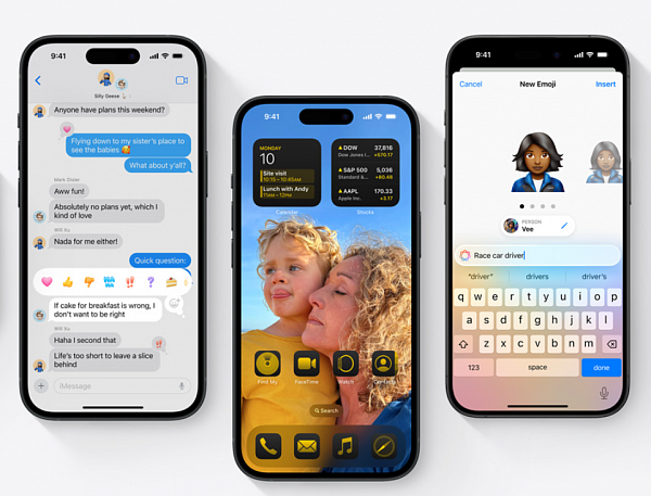 Apple представила операционную систему iOS 18