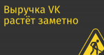 Выручка VK растёт заметно медленнее Яндекса, компания остаётся в убытках