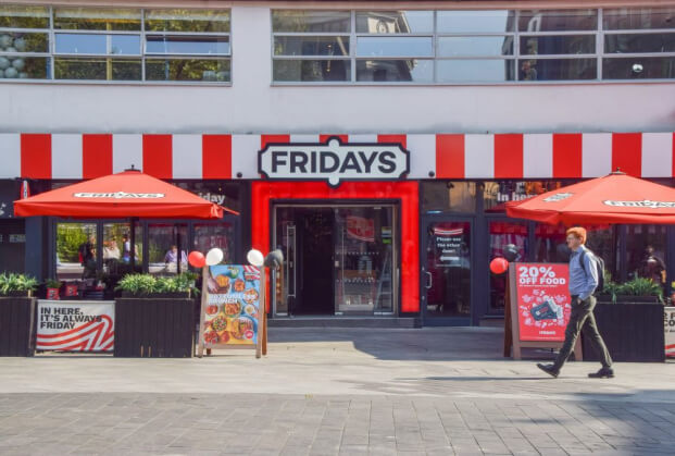 Сеть ресторанов TGI Fridays подала заявление о банкротстве