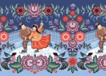 Брендинговое агентство «Март» обратилось к современной городецкой росписи